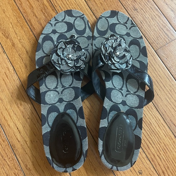 Coach Shoes - Coach women sandals size 8.5